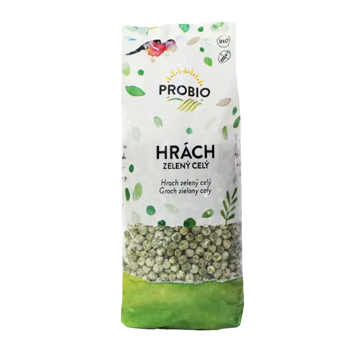 PROBIO Hrách zelený celý 500 g BIO